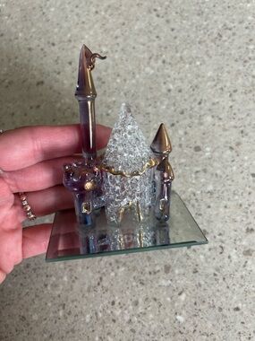 UGG Hand-Sculpted Glass Base with 22 KT Gold Emblem